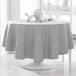 Today Rond Tafelkleed Lichtgrijs - 180cm