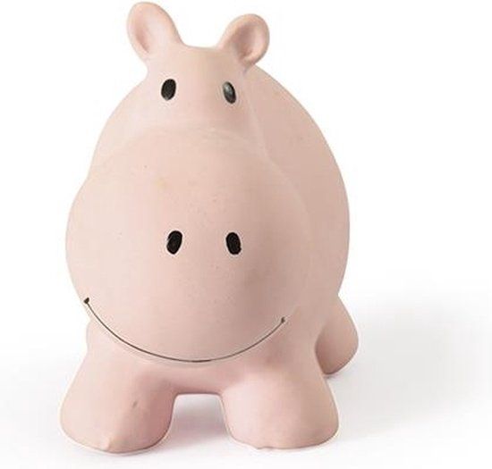 Tikiri Bijt- en Badspeelgoed Nijlpaard - Rammelaar - Rubber - 1+ jaar