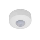 Bewegingssensor IP20, wit, compact (4 x 8 x 8 cm) met 360°-detectie. Ideaal voor ruimtes tot 6 meter. Breng veiligheid en comfort in uw huis.