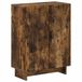 vidaXL - Badkamer - Opbergkast - EDE - Gerookt - eiken - 59,5 x 31 x 80 cm