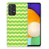 B2Ctelecom Samsung Galaxy A52 (5G/4G) | Flexibel TPU bumper | Waves Green