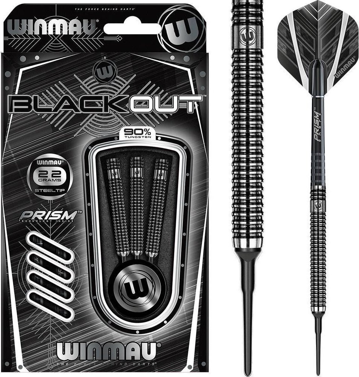 WINMAU Blackout 90% Soft Tip - 20 Gram