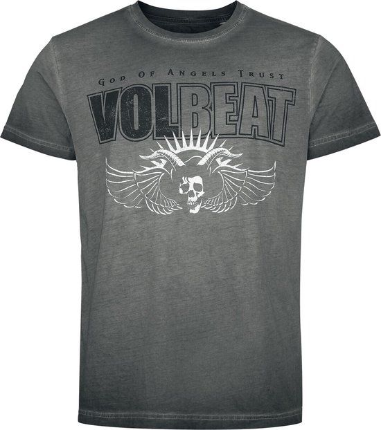 Volbeat Logo Heren T-shirt - grijs - M