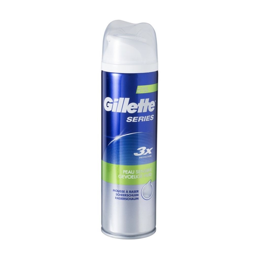Gillette Series Gevoelige Huid Scheerschuim 250 ml