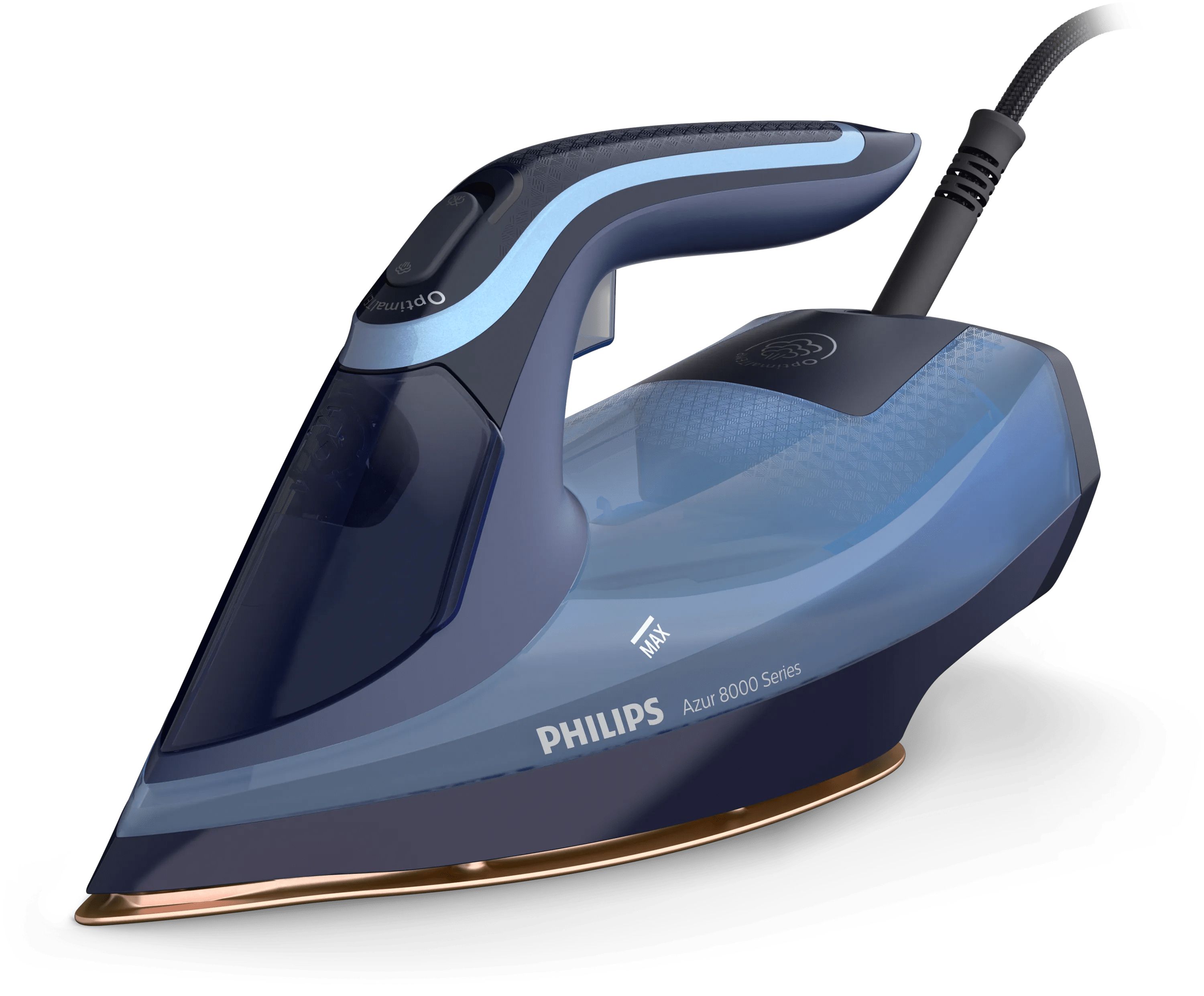 Philips 8000 Series Steam Iron - 3000W - SteamGlide Elite - Blue