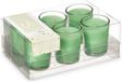 Arte regal Bougies parfumées - Jasmijn - Vert - 6 pièces