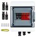 Boîte de jonction solaire - Photovoltaïque IP65 - Protection contre les surtensions - PV - DC 1000 V - 32 A - Coffret à fusibles