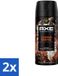 AXE Spray déodorant Copper Santal 2 x 150 ml