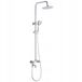 Nortes Colonne de douche avec robinet et bec pivotant - Chrome