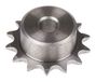 RS PRO Kettingwiel met 14 tanden, voor 05B-1 ketting, staal, boring Ø 8 mm, doordeeldiameter 42,8 mm, 35 mm