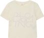 s.Oliver Meisjes T-shirt Creme Katoen Maat 146/152