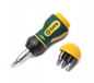 SATA ST09348 6In1 Stubby Ratel Schroevendraaier Set met Glad Ratcheting Mechanisme en Drie Instellingen