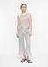 comma - Dames culotte broek van gestructureerde jersey met zebraprint, zwart