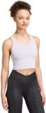 Adidas Performance All Me Medium Support Tanktop-Beha - Dames - Paars