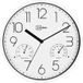 LIVARNO® Horloge murale avec thermomètre et hygromètre (blanc)