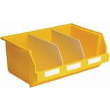 Bac empilable connectable pour picking de commandes - Longueur 600 mm - 45 L