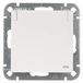 OPUS® 55 premium veiligheidscontactdoos met klapdeksel IP 44 en verhoogde aanraakbescherming kleur polarwit-zijdeglans