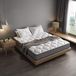 DEWINNER Matras 140 x 190 cm van schuim en veren, 20 cm dikte matras | 7 zones ergonomisch, hypoallergeen, optimale ondersteuning, comfort