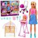 Anlily set de poupées mère et bébé jumeaux accessoires