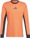 Adidas T-shirt d'arbitre manches longues homme - Orange / Noir | Taille : XL