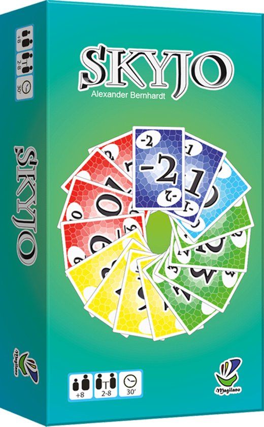 SKYJO Kaartspel - Gezelschapsspel - 2-8 spelers - vanaf 8 jaar - Geronimo Games