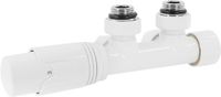 LuxeBath Kranenset Multiblock Wit Hoekvorm incl. thermostaatkop
