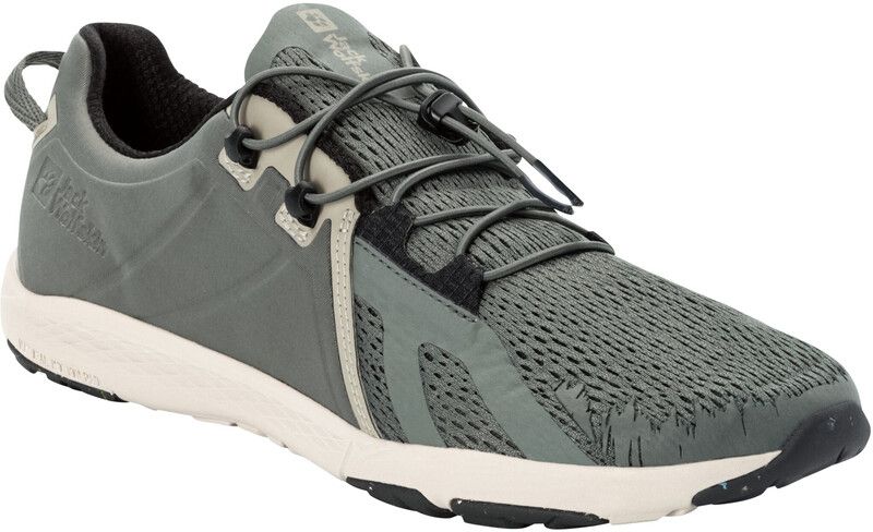 Jack Wolfskin Spirit A.D.E Lage schoenen Heren - groen - EU 42,5 - Vrijetijdsschoenen