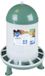 Duvoplus Dinner Time Voederbak met Pootjes ECO voor Pluimvee 8kg-10L Transparant/Groen