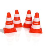alldoro 60090 Pylons Set van 04 Stuks, Multi Colour