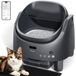 Merkloos Automatische kattenbak - Zelfreinigend - 41 x 43 cm - Verstelbare hoogte 31 tot 34,6 cm - Met app