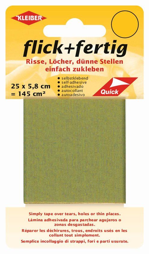Kleiber Reparatieset 'Klaar voor gebruik', olijfgroen