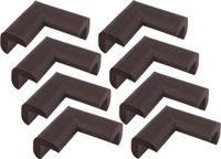 AMIG Hoekbeschermers - 12 stuks - Bruin - Rubber