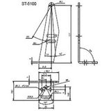 Datalogic 95ACC2840 Support de montage ST-5100 1 pièce