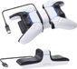Raptor Gaming - Double Chargeur Blanc - Convient pour manettes PS5 DualSense