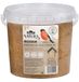 Dehner Natura Premium wilde vogelvoer, pindakaas in emmer, energierijk, hoogwaardig vogelvoer voor wilde vogels, 2 kg