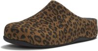 FitFlop Shuv Suede Leopard Mules - Maat 38