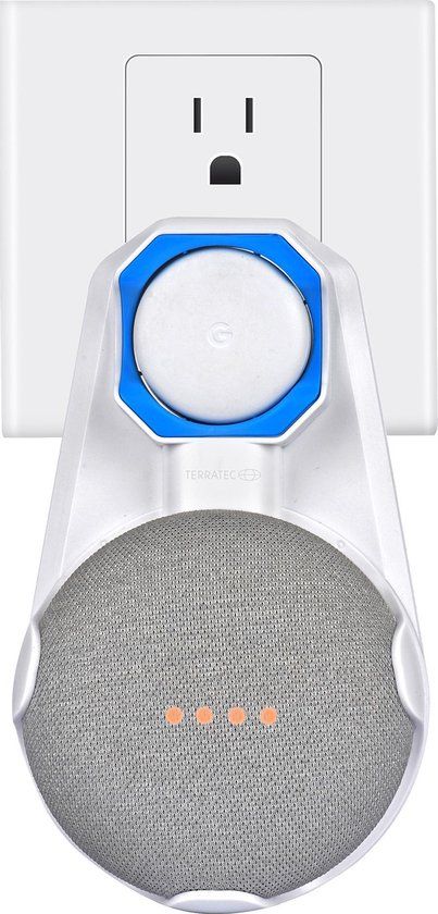 TERRATEC Hold ME Google - Wandhouder voor Google Home Mini wit