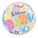 Folat Welcome Baby Bubbles Ballon 56cm
