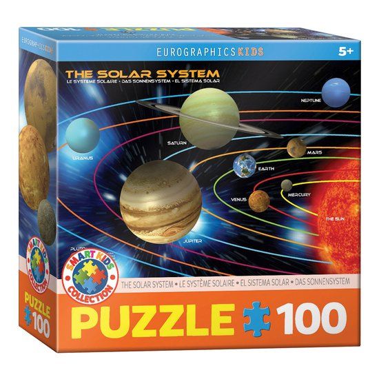Eurographics Solar System 100 Pieces