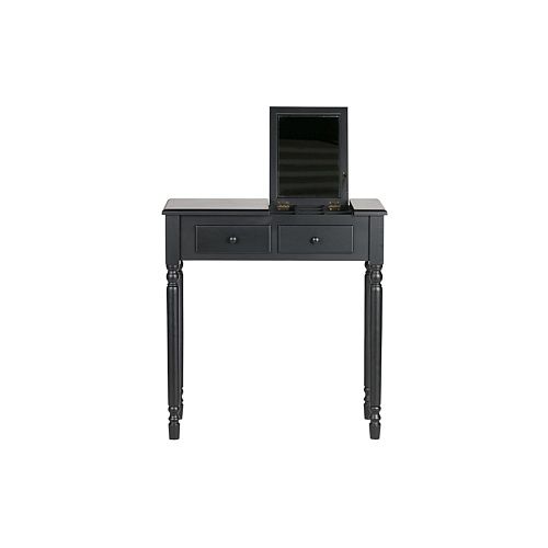 WOOOD Romy Hal/kaptafel - Hout - Zwart - 78x75x38 cm