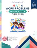 3rd Grade Math Word Problems Workbook for Kids: Multiplication, Division, Two-Step Problems, Elapsed Time, Area & Perimeter