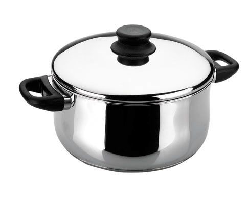 Lacor 14424 Steelpan - 24 cm - 7.0 liter