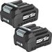 Makita Lot de 2 batteries de remplacement 40V 5.0Ah pour XGT40V MAX