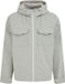 WE Fashion veste imperméable pour homme avec capuche Gris bleu XXL