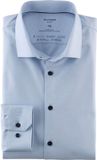 OLYMP No. 6 super slim fit overhemd 24/7 - lichtblauw - Strijkvriendelijk - Boordmaat: 39