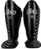Fairtex Competition Scheenbeschermers - Zwart - Maat L