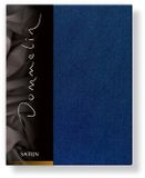 Dommelin Hoeslaken Uni Satijn 300TC Navy 180x200 cm