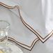DESIGNERS GUILD Astor Dekbedovertrek, Katoen, Kastanje/Ocher, 240 x 220 cm