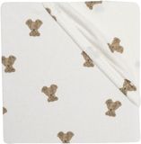 Jollein Hoeslaken Ledikant Jersey Mini Teddy Bear 60x120cm