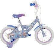 Huffy Disney Frozen 2 Kinderfiets - Meisjes - 14 inch - Blauw/Paars